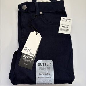 1822 Denim Butter Jeans in Deep Navy